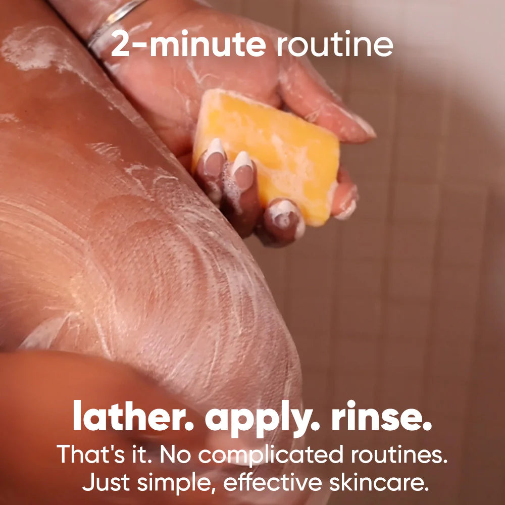 ScentricGlow - Lemon turmeric & kojic acid brightening soap