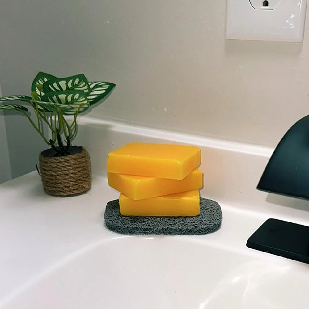 ScentricGlow - Lemon turmeric & kojic acid brightening soap
