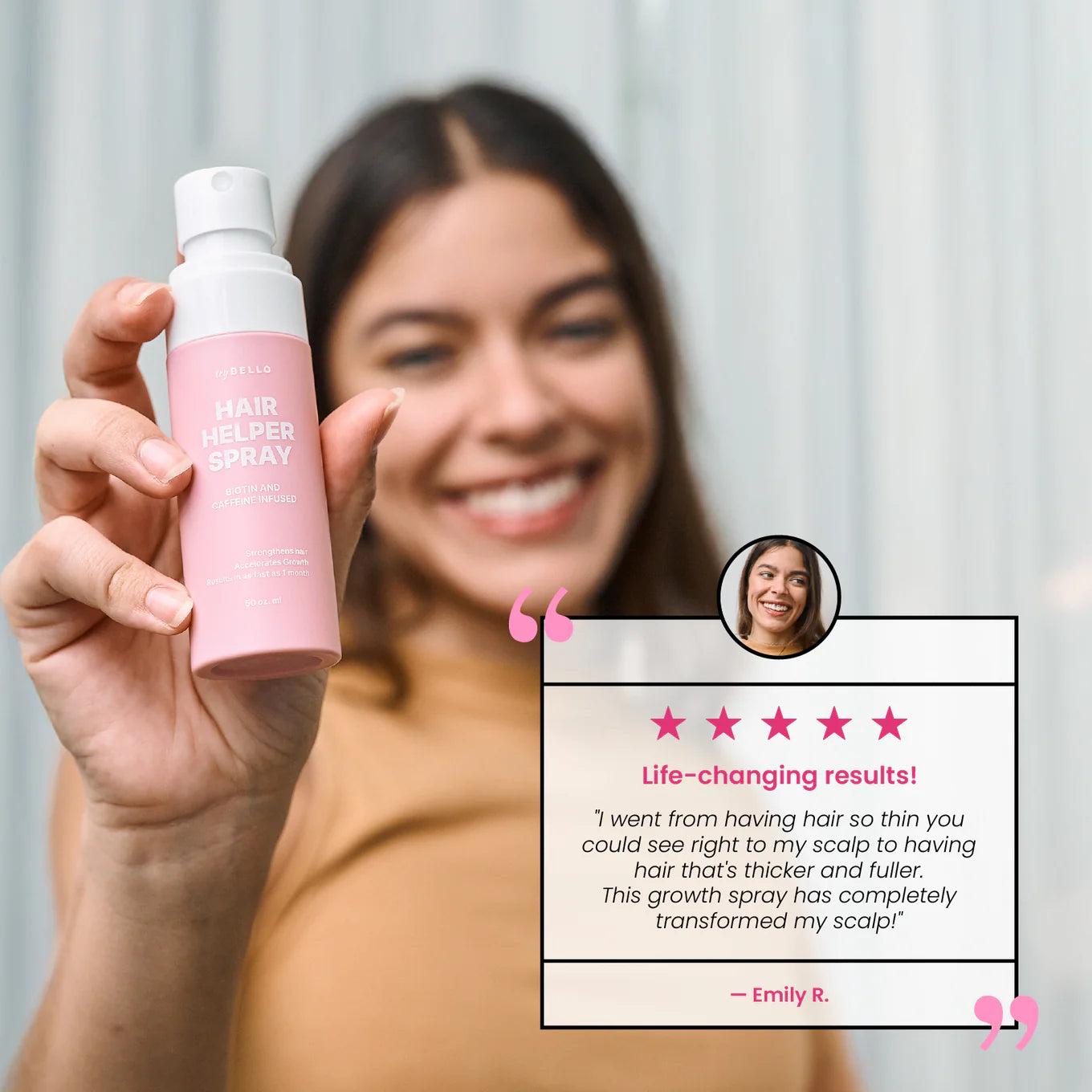 Bello Hair Helper Spray