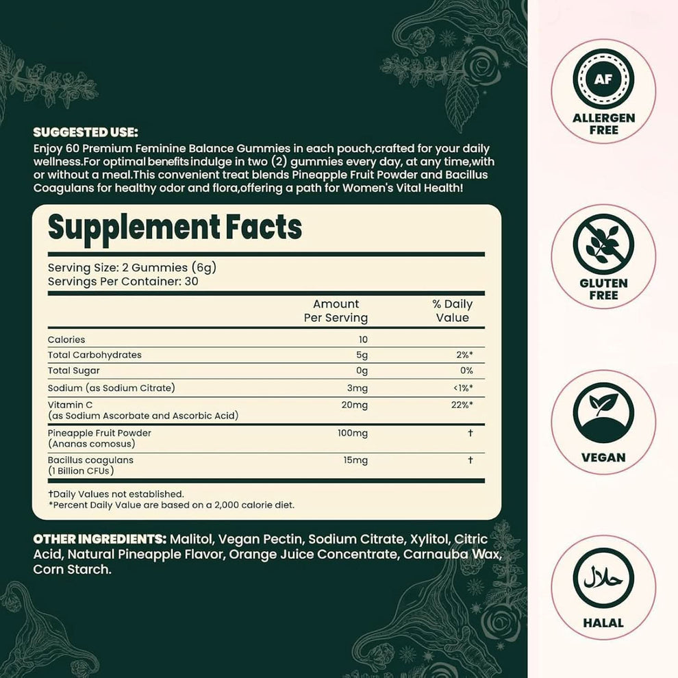 Luvii - Sweet Balance Gummies
